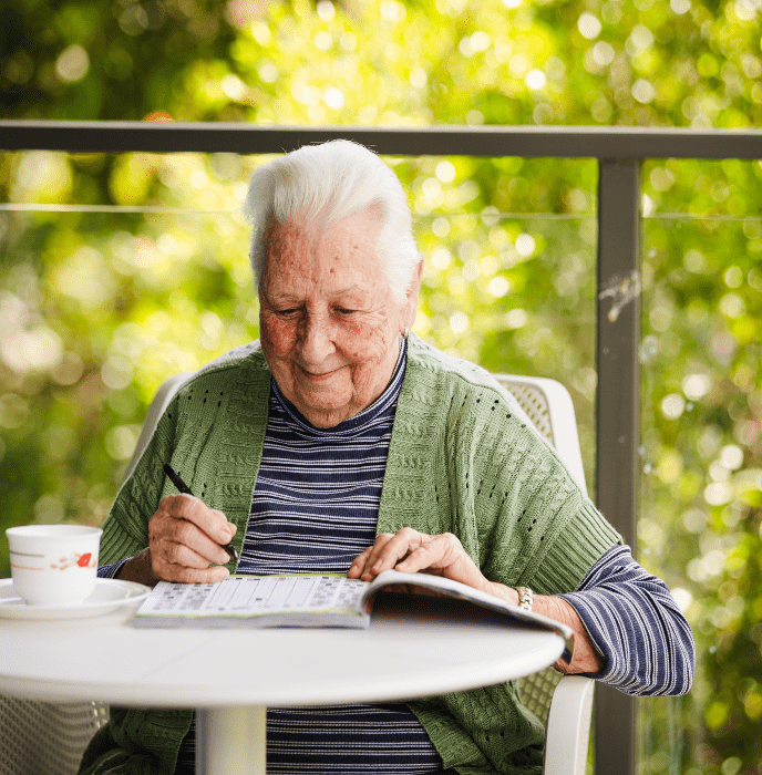 Private, bushland retreat