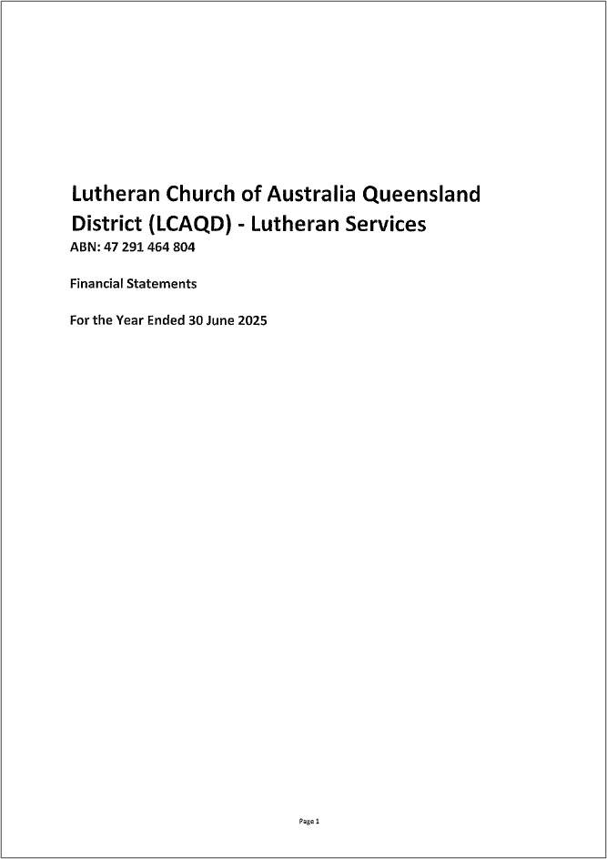 Financial Statements 2025